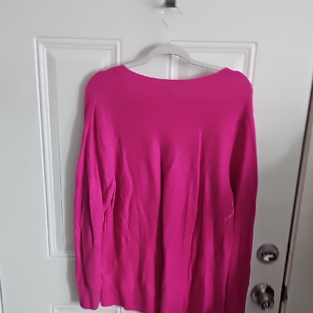 Women's Pink Sweater - Picture 4 of 4